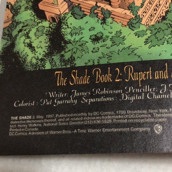 DC COMICS The Shade #2 Heart of Darkness (Starman) - Picture 7 of 11